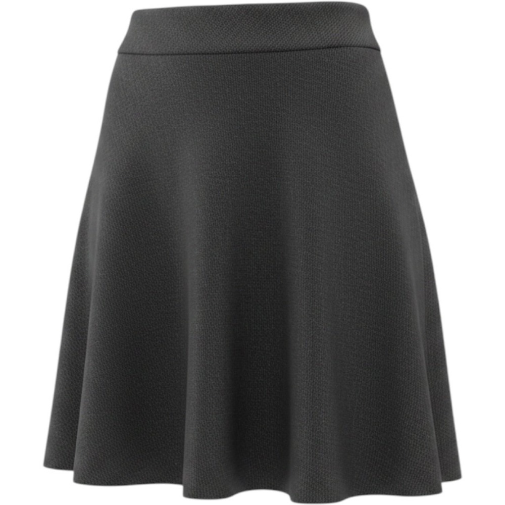 Tribella Womens Grey Textured A-Line Skirt Size 10 Made in Canada
